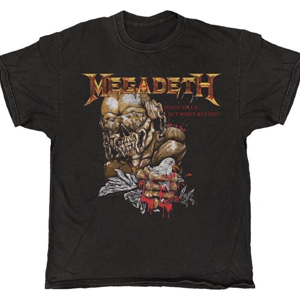 Megadeth Peace Sells Style Thrash Metal Graphic Unisex T-Shirt 12
